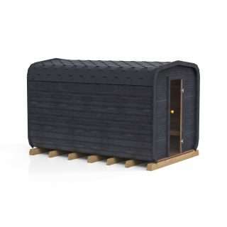 4M CUBE sauna with anteroom – Thermo wood